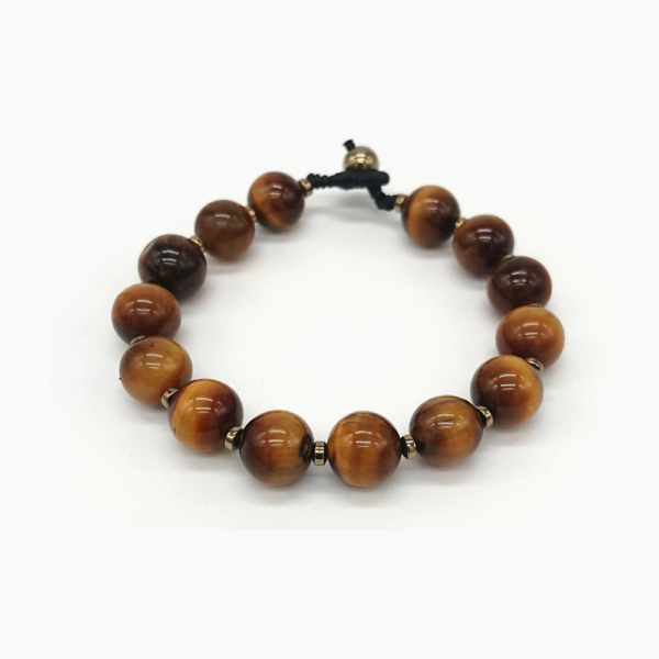 Pulsera hombre ojo tigre