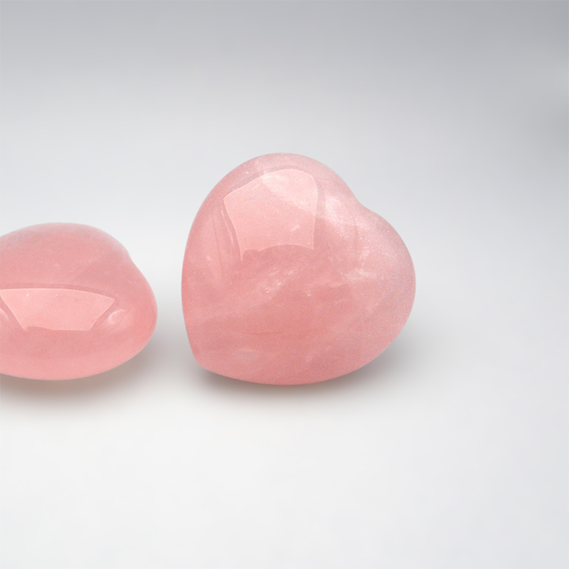 Corazón de Cuarzo Rosa - Imagen 2