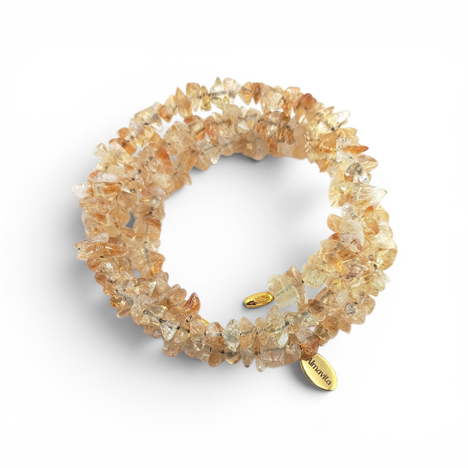 Pulsera de Citrino Colección Chips